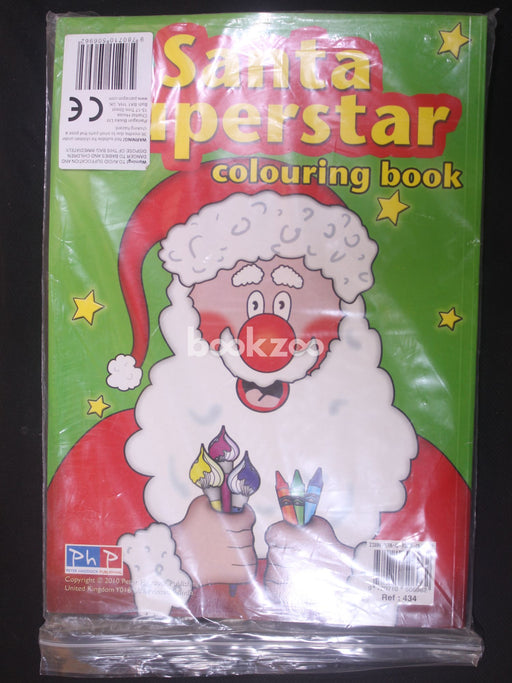 Santa's Superstar Colouring Book