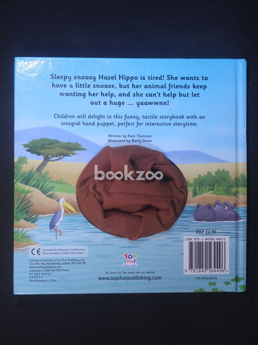 Sleepy Snoozy Hazel Hippo (Hand Puppet Books)