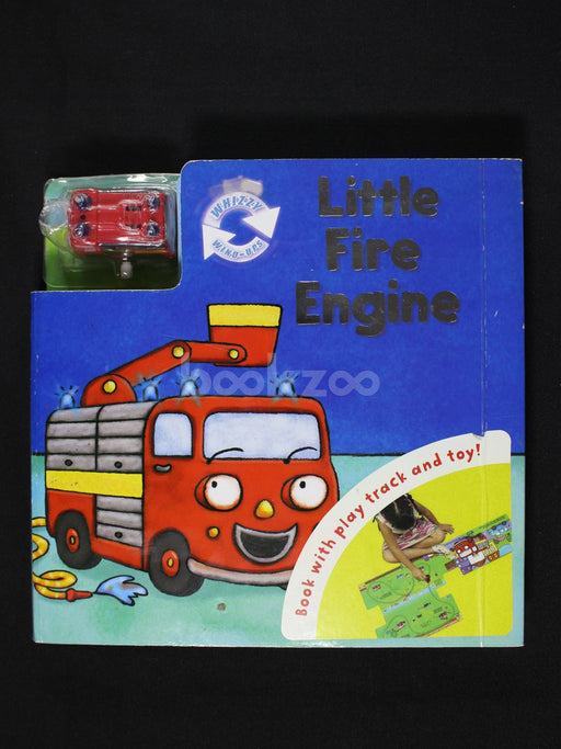 Little Fire Engine: Book with Play Track and Toy!