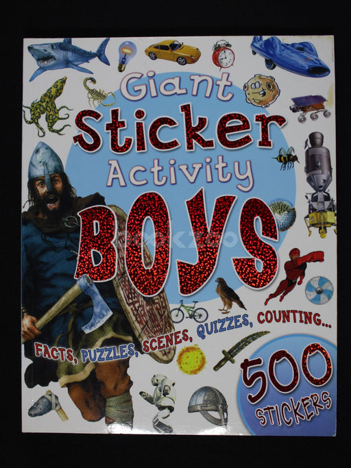 Giant Sticker Activity :  Boys