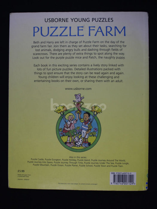 Puzzle Farm : Usborne Young Puzzle 
