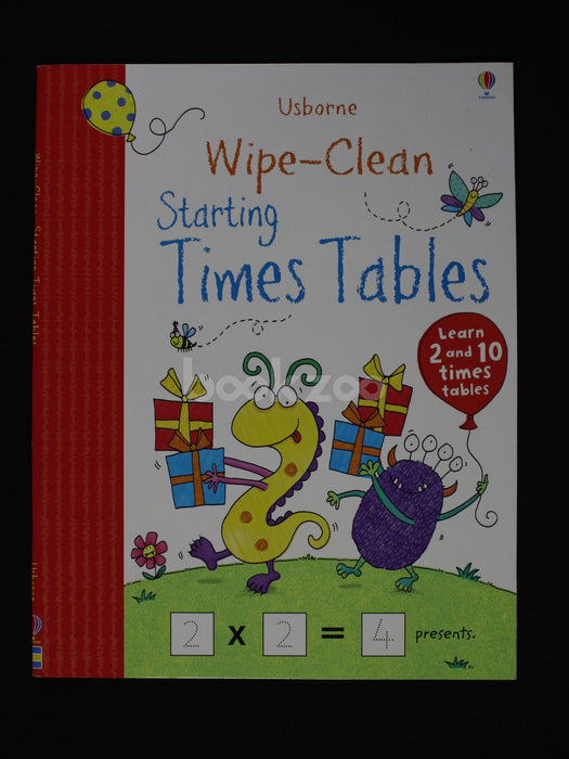 Wipe-Clean Starting Times Tables