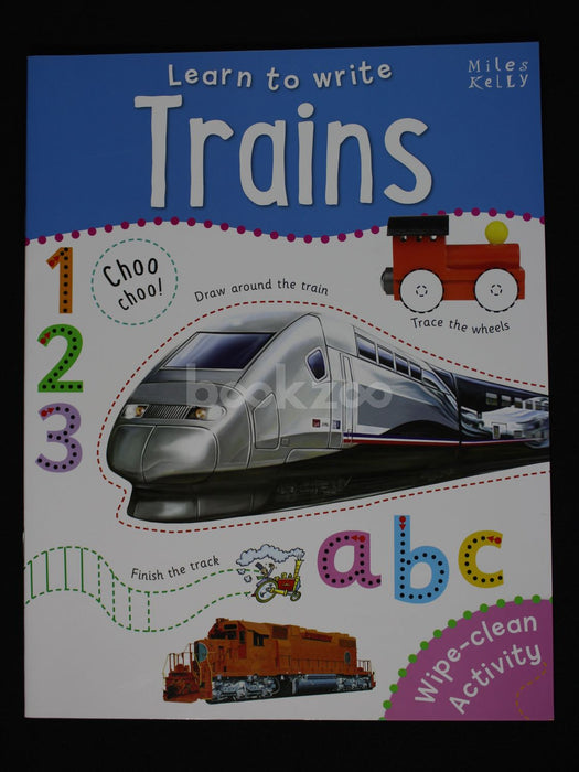 Learn To Write: Trains