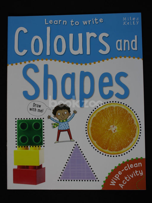 Learn to write : colours and shapes