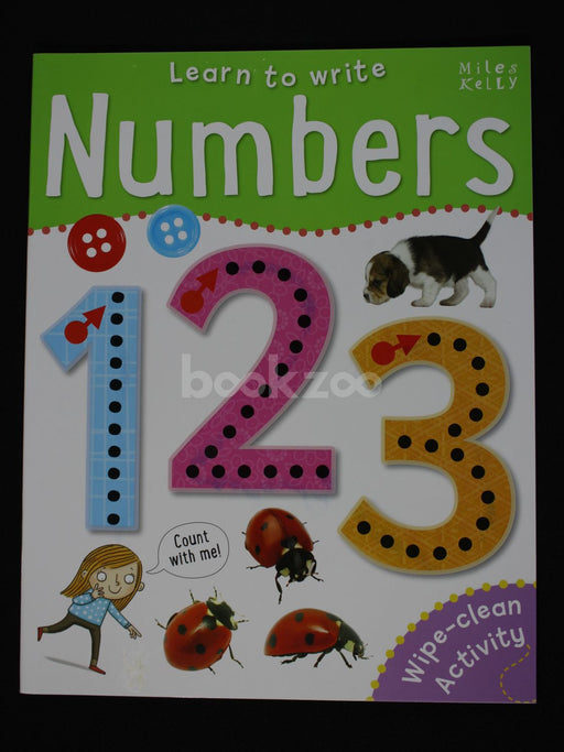 Learn to write : Numbers