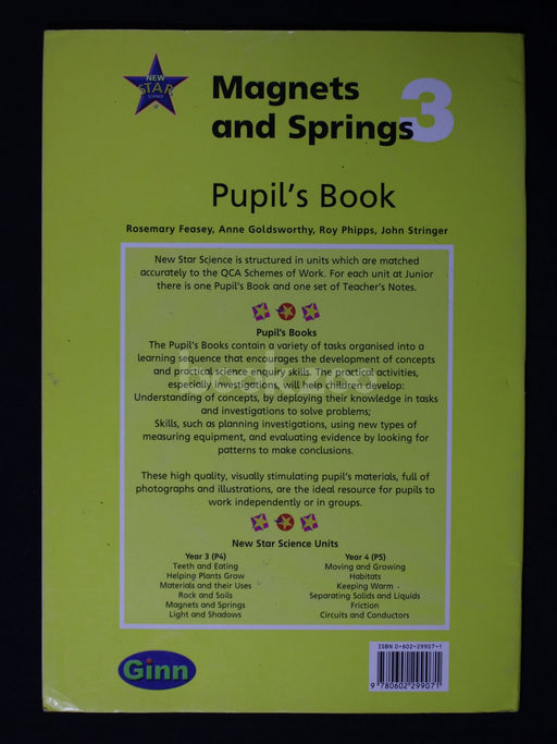 New Star Science 3: Magnets and Springs: Pupil's Book